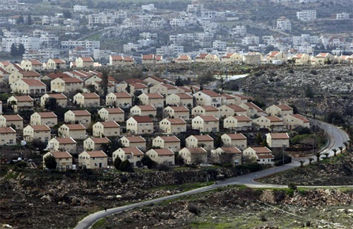 una colonia judía en Cisjordania ocupada La ONU adopta condena histórica a colonización israelí de Palestina